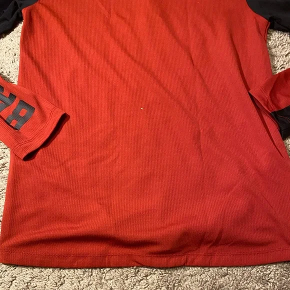 Alabama Crimson Tide GEN2 Quarter Zip Pullover Red Black Long Sleeve Mens Medium - Picture 9 of 9